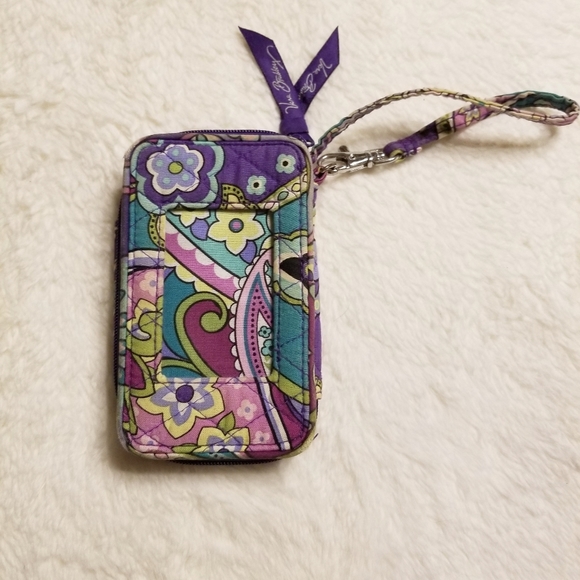 Vera bradley wallet wristlet - Picture 1 of 4